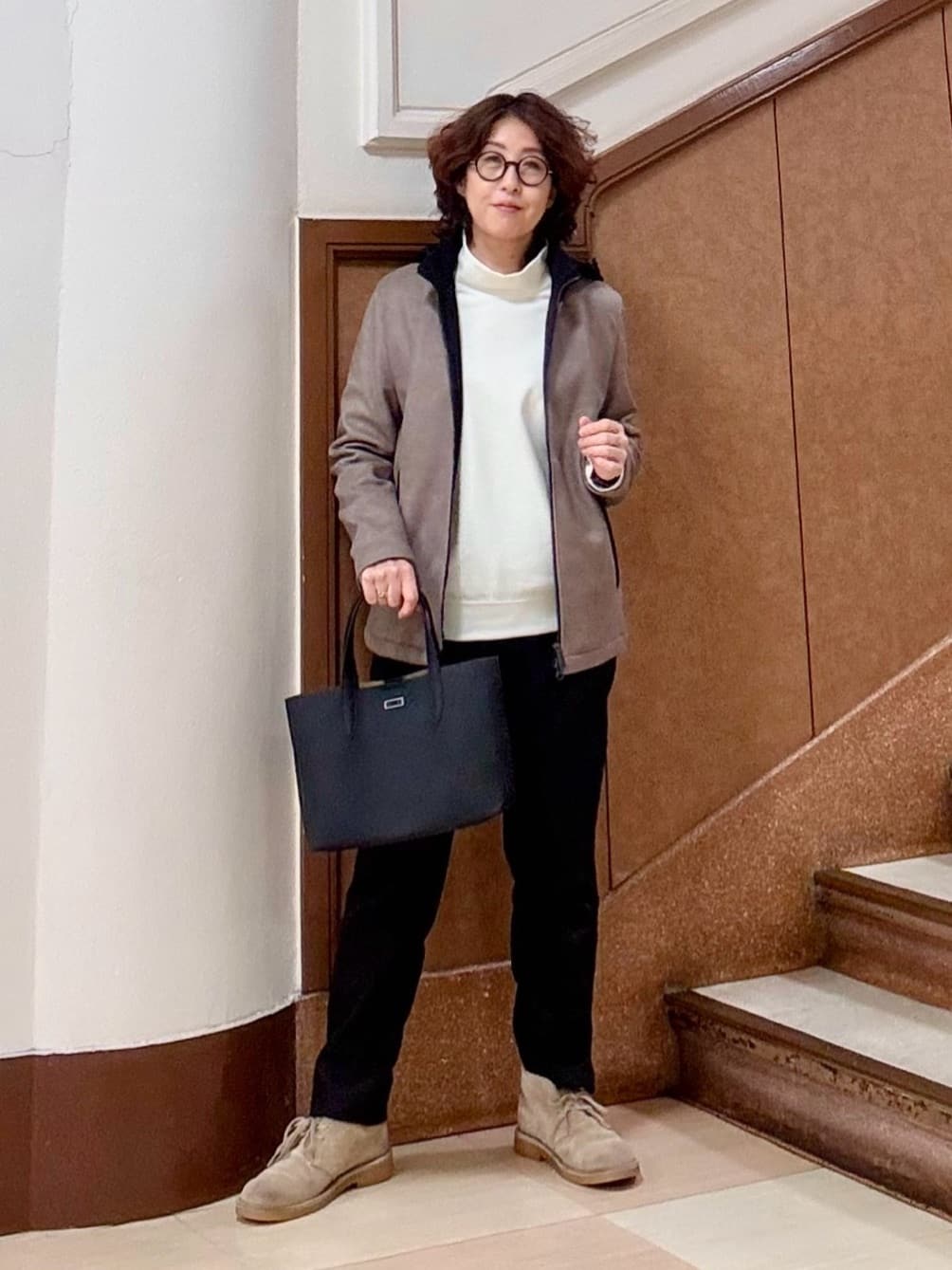 TAKEO KIKUCHIの【JUST ONE LAYER】ダウンファブリック ジップアップ フード ブルゾンを使ったコーディネートを紹介します。｜Rakuten Fashion(楽天ファッション／旧楽天ブランドアベニュー)6522034