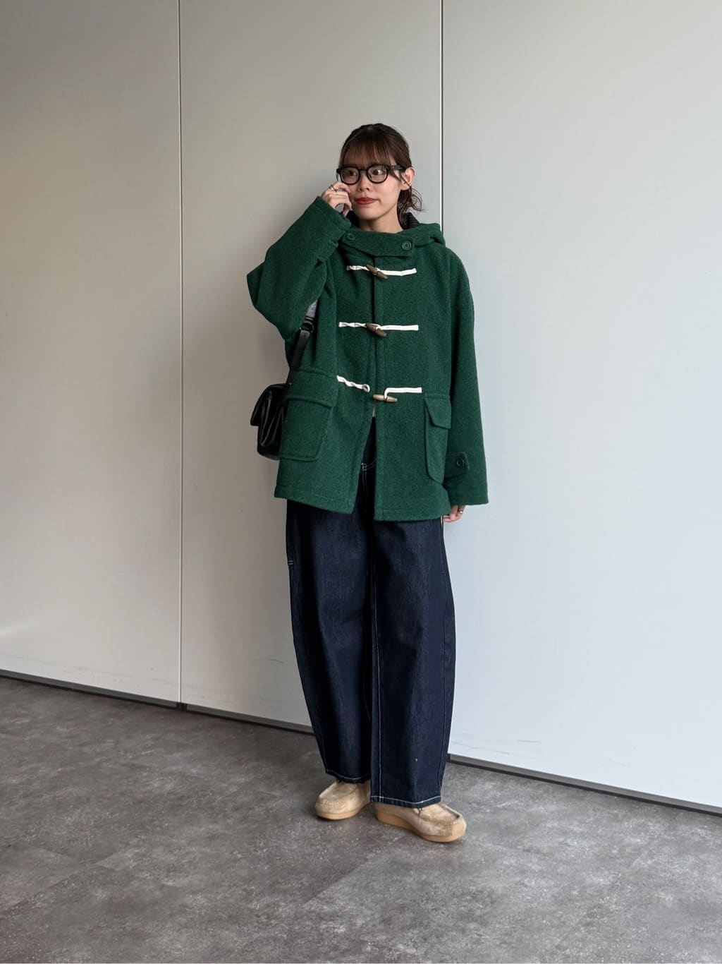 CPCMのスライバーダッフルコートを使ったコーディネート | Rakuten