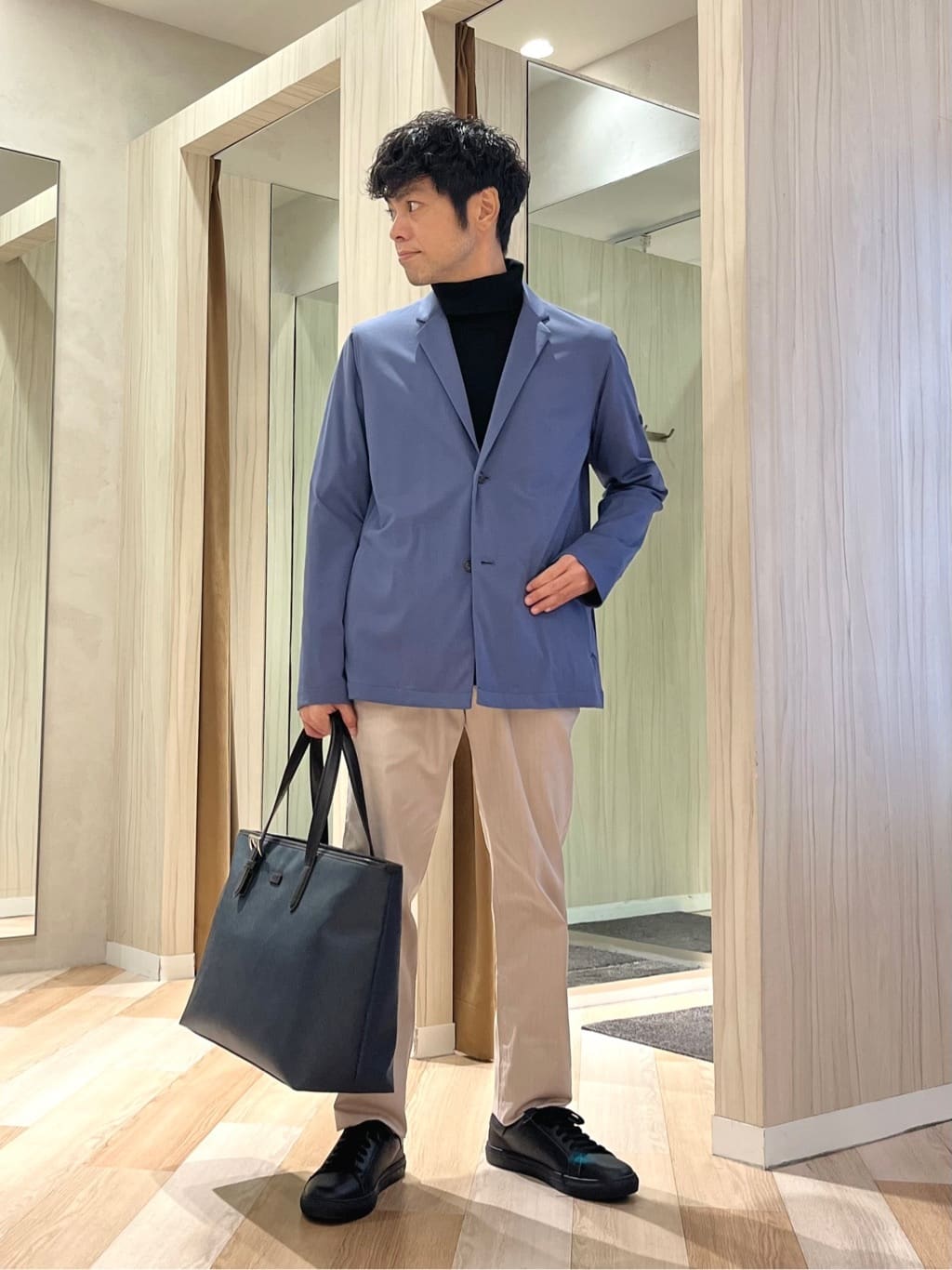 TAKEO KIKUCHIのリラックス カーディガン ジャケットを使ったコーディネートを紹介します。｜Rakuten Fashion(楽天ファッション／旧楽天ブランドアベニュー)6523007