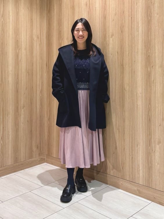 ANAYI | カシミヤ混フードガウンコート | Rakuten Fashion(楽天