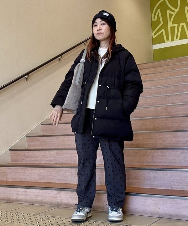 BEAMS HEARTの撥水 河田 ダウンコートを使ったコーディネートを紹介します。｜Rakuten Fashion(楽天ファッション／旧楽天ブランドアベニュー)6525821