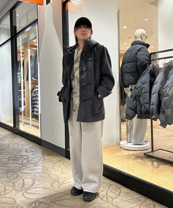 BEAMS HEARTの【4サイズ展開/定番/防寒】ジップ ダッフル コート 25AW (S～XLサイズ) 秋冬 冬アウターを使ったコーディネートを紹介します。｜Rakuten Fashion(楽天ファッション／旧楽天ブランドアベニュー)6525833