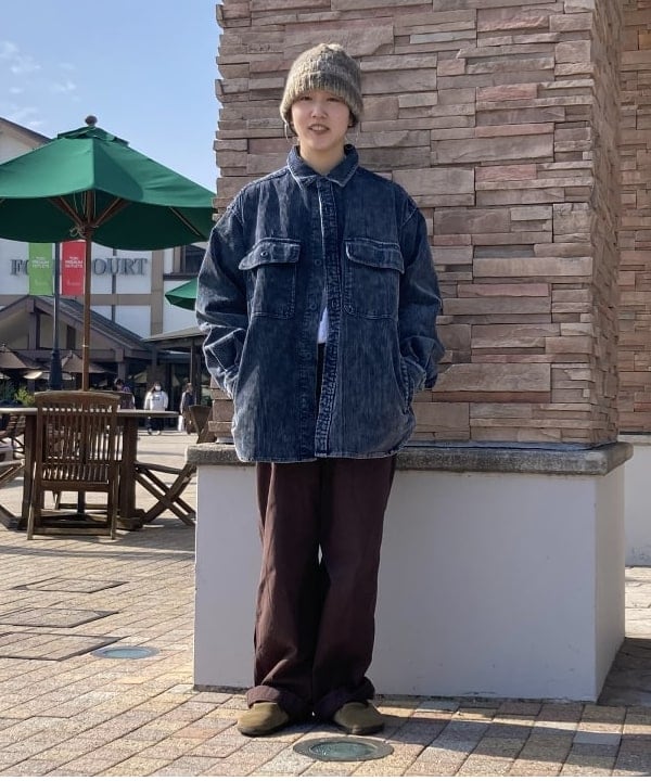 BEAMS HEARTのフェード コーデュロイ CPO シャツジャケットを使ったコーディネートを紹介します。｜Rakuten Fashion(楽天ファッション／旧楽天ブランドアベニュー)6525837