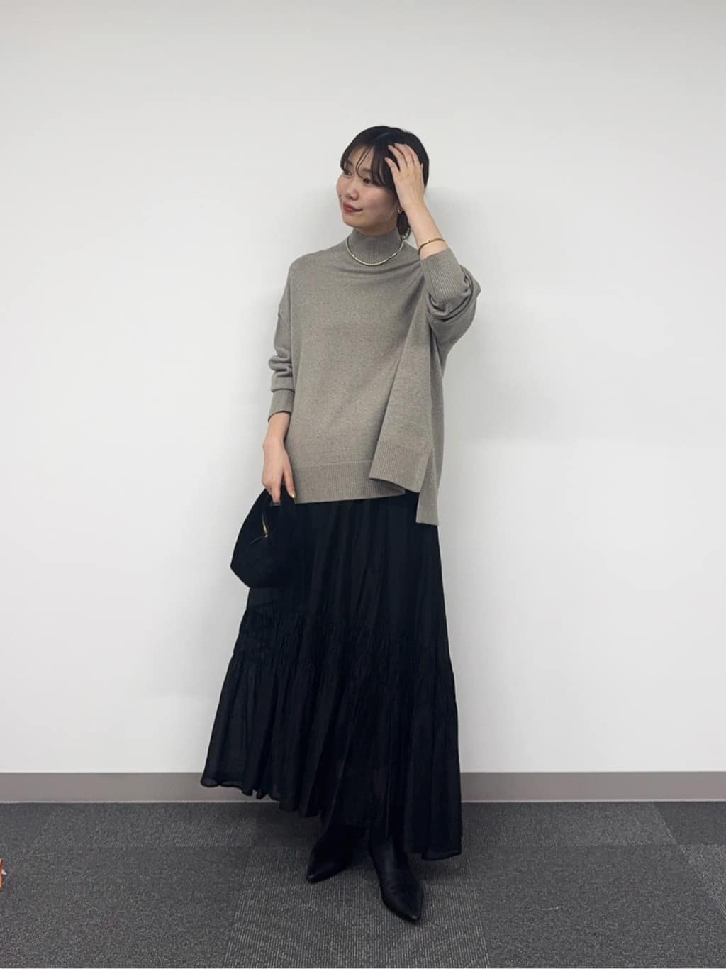 GALLARDAGALANTEの【ミニマルで万能!】ネックカフを使ったコーディネートを紹介します。｜Rakuten Fashion(楽天ファッション／旧楽天ブランドアベニュー)6527331