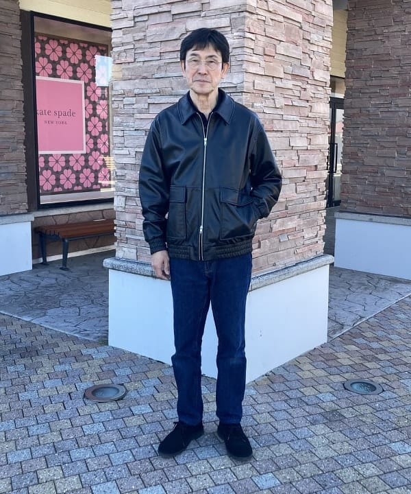 BEAMS HEARTのレザー ブルゾンを使ったコーディネートを紹介します。｜Rakuten Fashion(楽天ファッション／旧楽天ブランドアベニュー)6527413