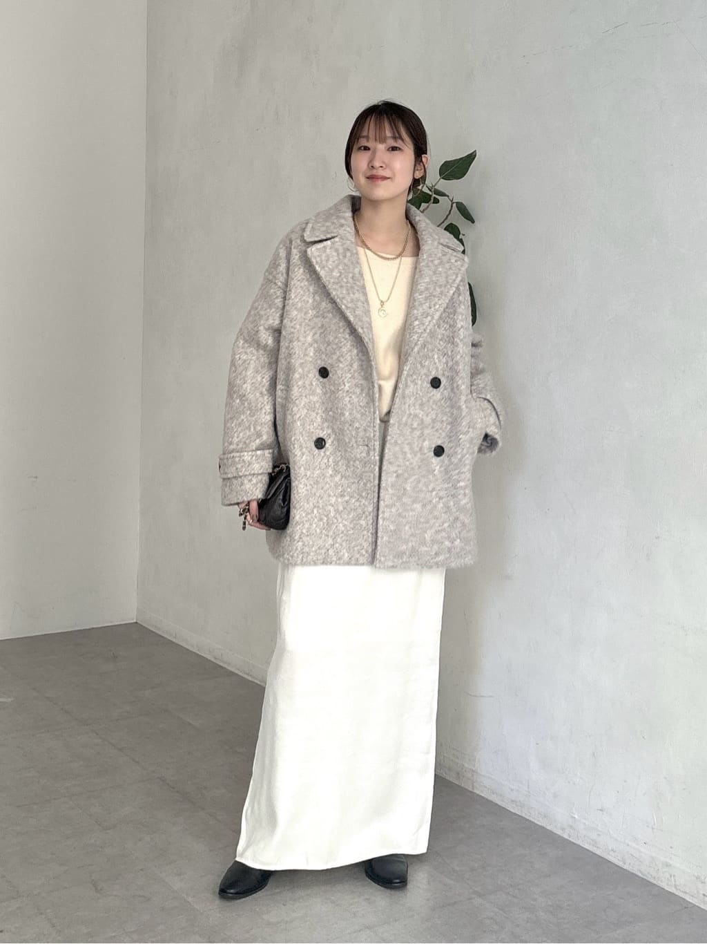 新品タグ付き　doudou ウーレットループピーコート DOUDOU｜ウーレットループピーコート | Rakuten Fashion(楽天