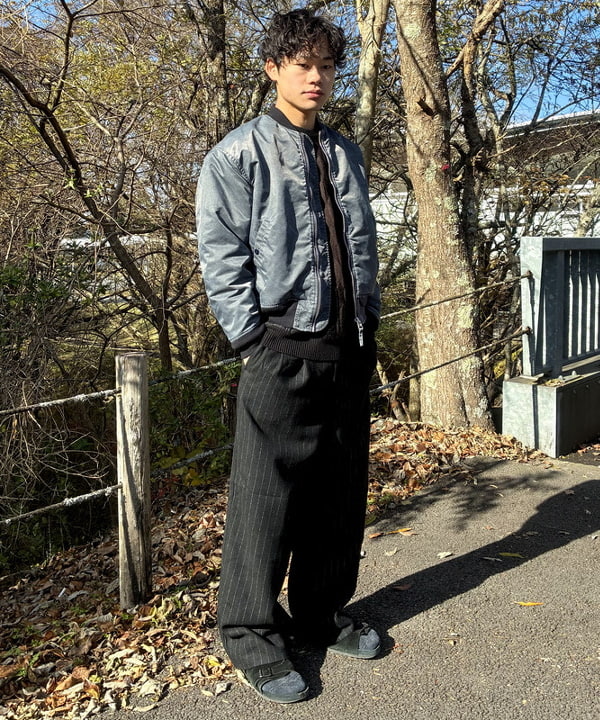 BEAMS HEARTのフェード MA-1を使ったコーディネートを紹介します。｜Rakuten Fashion(楽天ファッション／旧楽天ブランドアベニュー)6528811