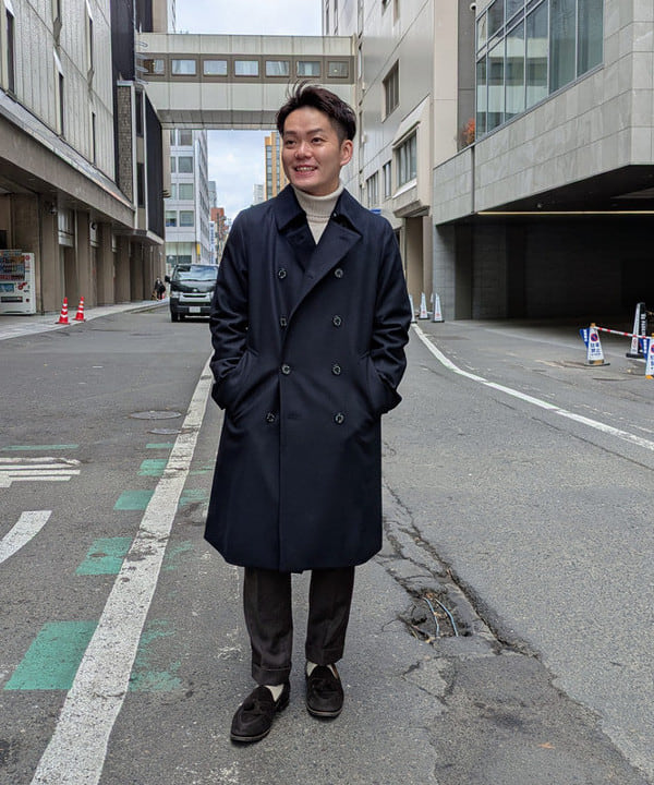 BEAMS MEN | 【別注】MACKINTOSH / DUNKELD TRENCH ライトメルトン