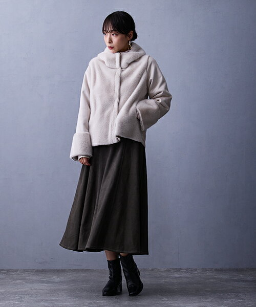 本日限定お値下げ❣️カールドノヒュー　リバーシブル　ムートンジレ 本日限定お値下げ❣️カールドノヒュー リバーシブル ムートンジレ