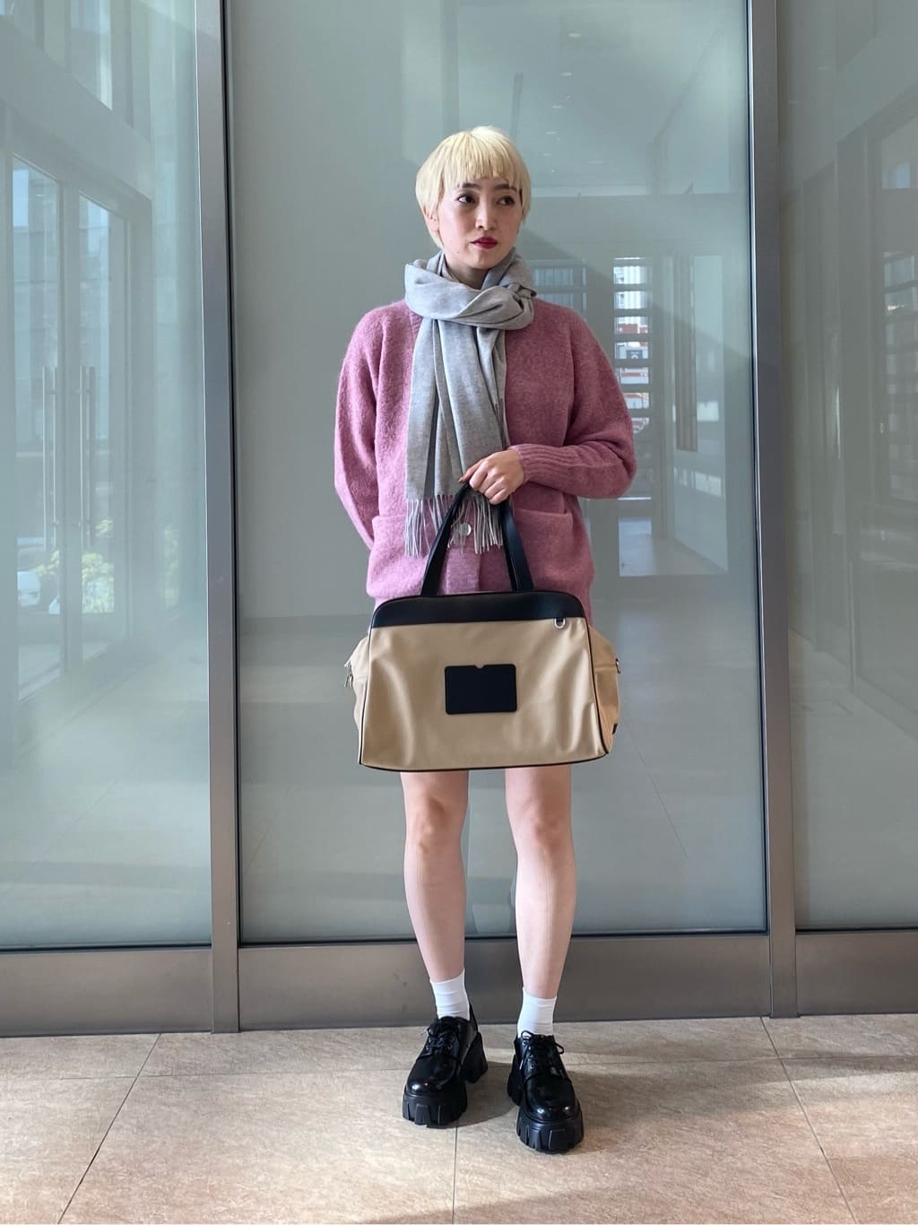 UNITED ARROWS LTD. OUTLET | <conte>シャギー Vネックカーディガン