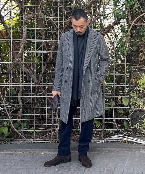 BEAMS HEARTのラグラン アルスターコートを使ったコーディネートを紹介します。｜Rakuten Fashion(楽天ファッション／旧楽天ブランドアベニュー)6530025