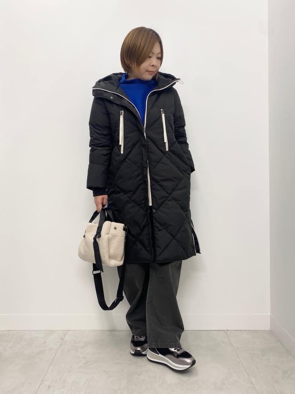 Vinのキルティングダウンコートを使ったコーディネートを紹介します。｜Rakuten Fashion(楽天ファッション／旧楽天ブランドアベニュー)6530044