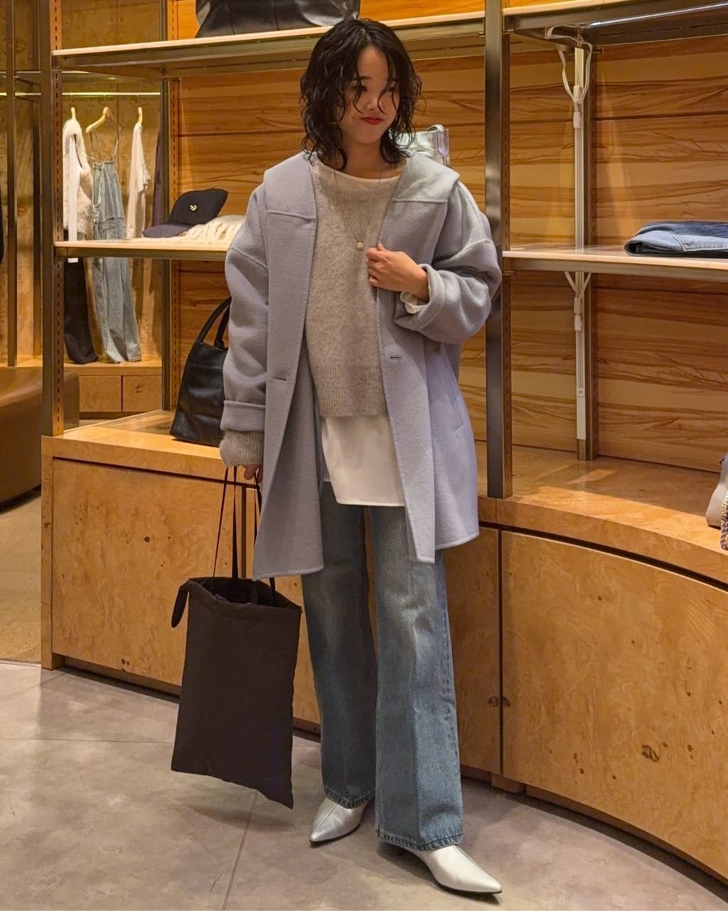 GALLARDAGALANTEのラウンドブラウスTeeを使ったコーディネートを紹介します。｜Rakuten Fashion(楽天ファッション／旧楽天ブランドアベニュー)6530906