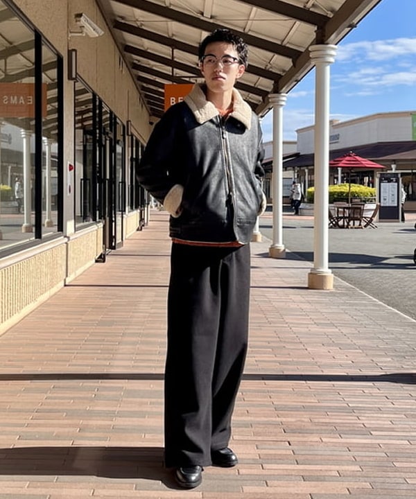 BEAMS HEARTのB-3 タイプ ジャケットを使ったコーディネートを紹介します。｜Rakuten Fashion(楽天ファッション／旧楽天ブランドアベニュー)6531012