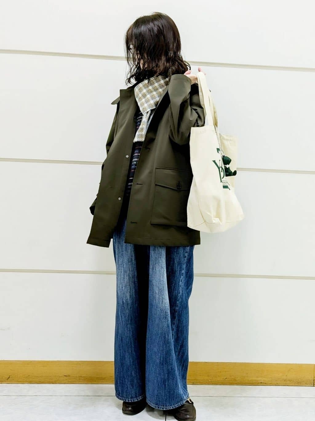 ニューヨーカー SOLOTEX ツイル ハンティングジャケット ツイル