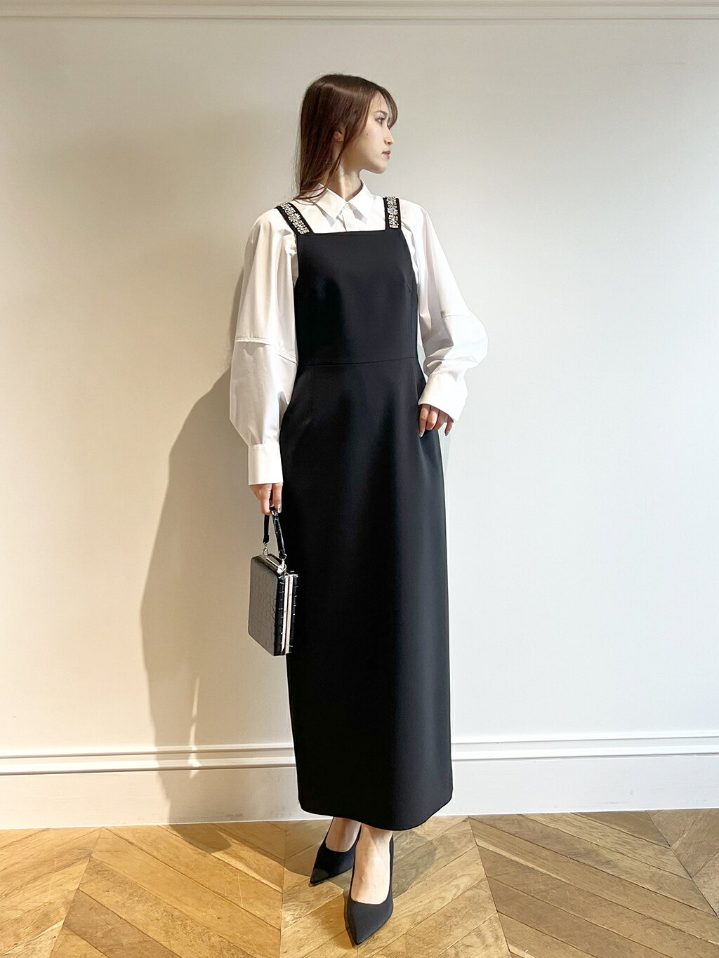 allureville | 【LOULOU WILLOUGHBY】ビジュージャンパースカート