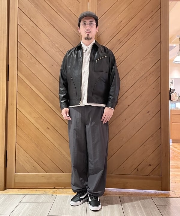 BEAMS MENの【別注】FRED PERRY / SHELL PANTSを使ったコーディネート