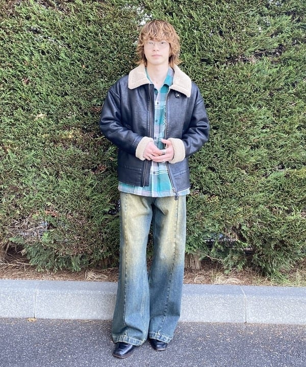 BEAMS HEARTのB-3 タイプ ジャケットを使ったコーディネートを紹介します。｜Rakuten Fashion(楽天ファッション／旧楽天ブランドアベニュー)6535473