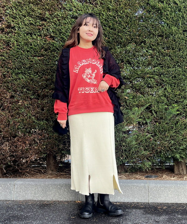 BEAMS HEARTのタイガー フロッキー スウェットを使ったコーディネートを紹介します。｜Rakuten Fashion(楽天ファッション／旧楽天ブランドアベニュー)6535537