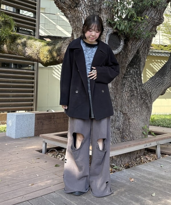 BEAMS HEARTのミックスシャギーベスト * カットソー(セットアイテム)を使ったコーディネートを紹介します。｜Rakuten Fashion(楽天ファッション／旧楽天ブランドアベニュー)6536333