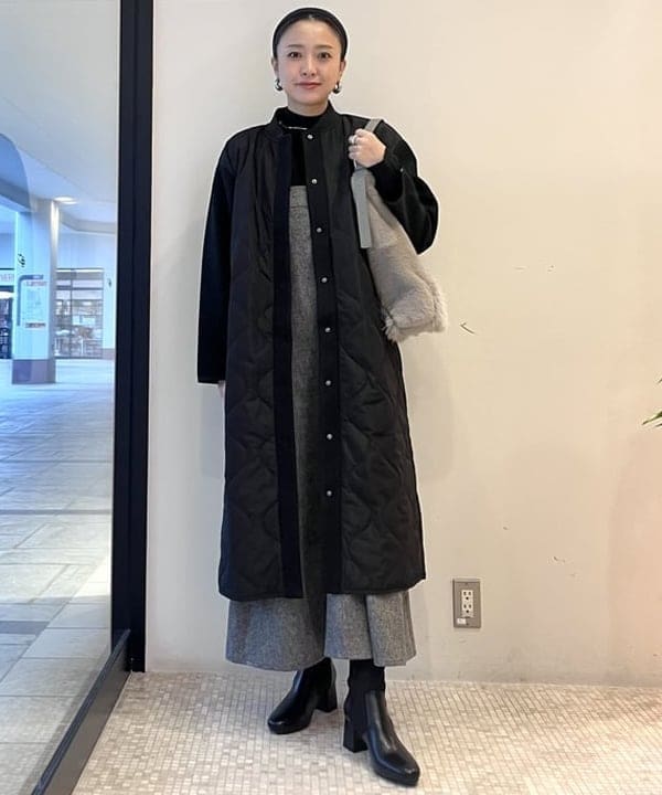 BEAMS HEARTのフレア ツイード ジャンパースカートを使ったコーディネートを紹介します。｜Rakuten Fashion(楽天ファッション／旧楽天ブランドアベニュー)6536339