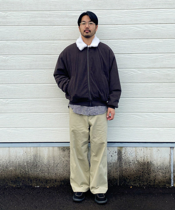 BEAMS HEARTの襟ボア コーデュロイ ショートブルゾンを使ったコーディネートを紹介します。｜Rakuten Fashion(楽天ファッション／旧楽天ブランドアベニュー)6536351