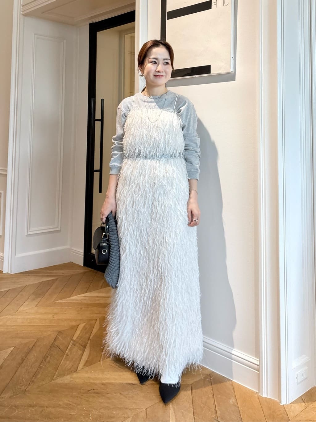 allurevilleのフェザービスチェを使ったコーディネートを紹介します。｜Rakuten Fashion(楽天ファッション／旧楽天ブランドアベニュー)6537774