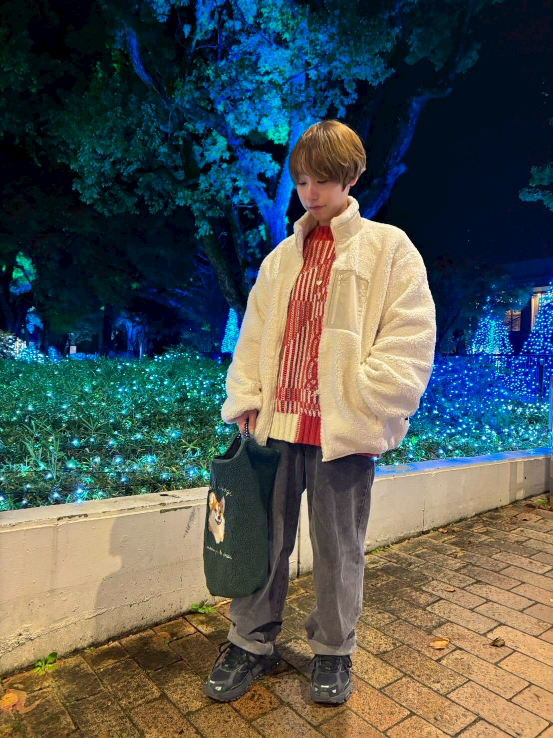 AS KNOW AS plusの♪『超軽量』ポケット付き スタンドカラー ボアブルゾンを使ったコーディネートを紹介します。｜Rakuten Fashion(楽天ファッション／旧楽天ブランドアベニュー)6537881