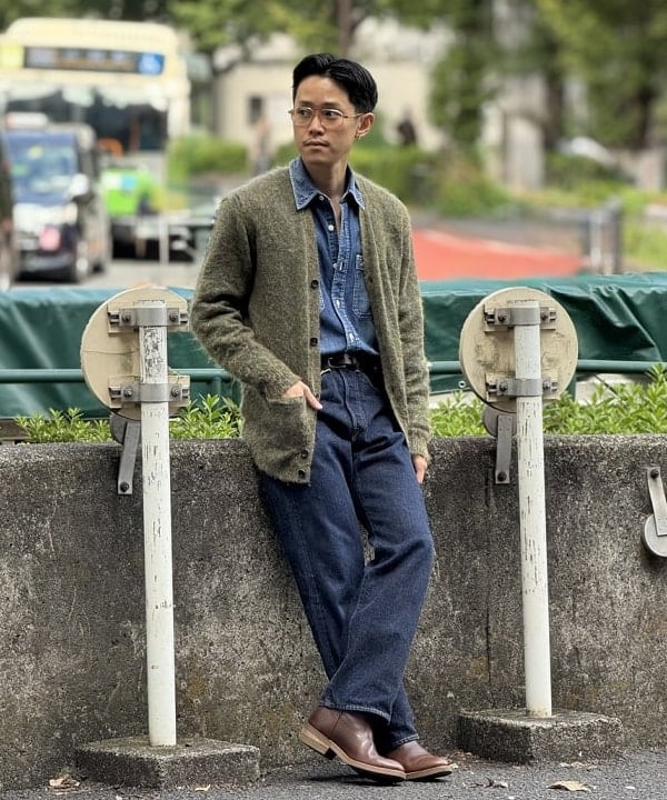 BEAMS MEN | BEAMS PLUS / デニム ワーク シャツ | Rakuten Fashion