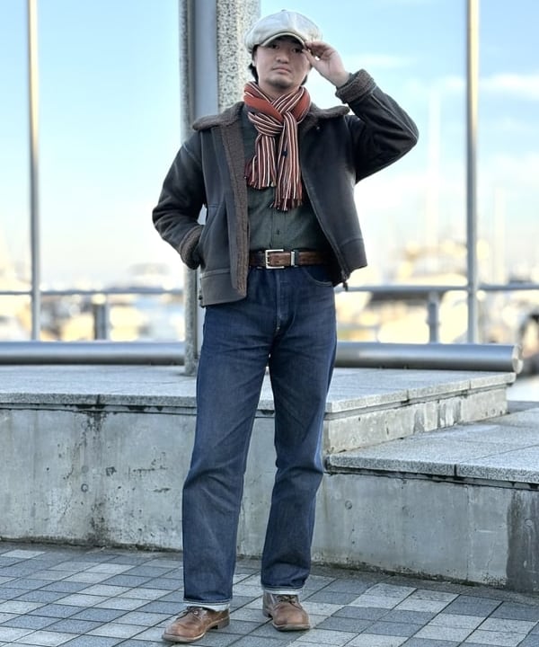 BEAMS HEARTのB-3 タイプ ジャケットを使ったコーディネートを紹介します。｜Rakuten Fashion(楽天ファッション／旧楽天ブランドアベニュー)6538966