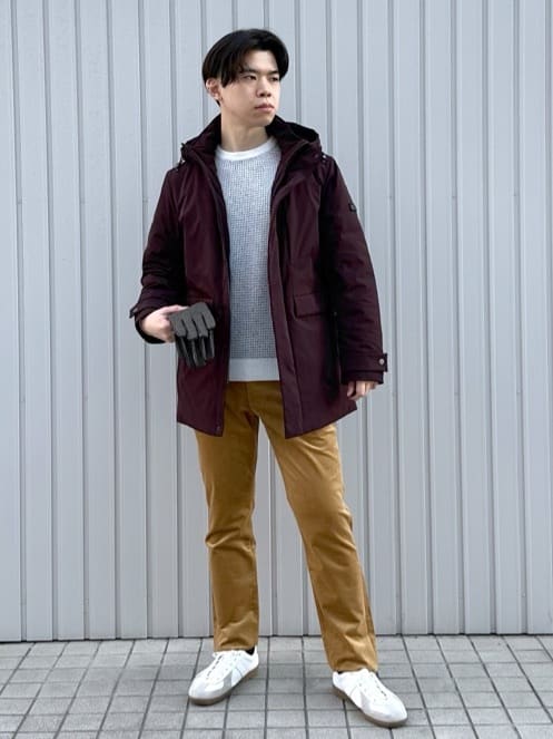 TAKEO KIKUCHIの【None Of Stress】ストレッチ ダウンブルゾンを使ったコーディネートを紹介します。｜Rakuten Fashion(楽天ファッション／旧楽天ブランドアベニュー)6539441