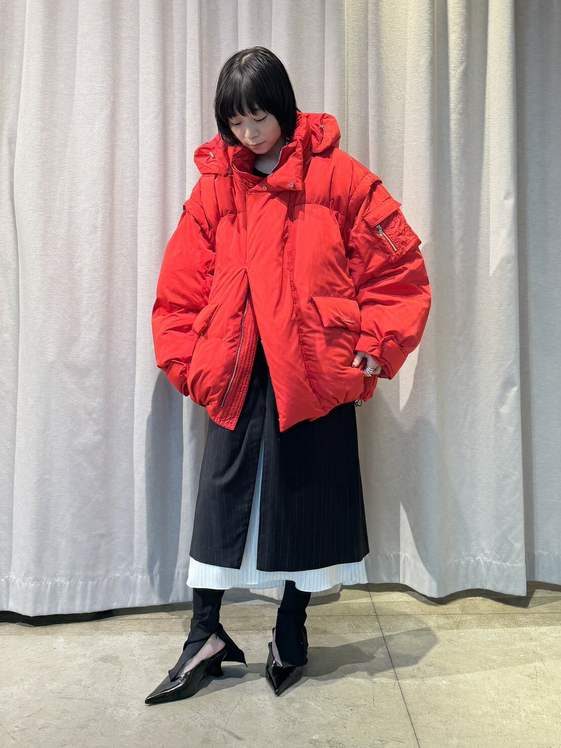 PRANK PROJECTのオーバーパファーダウンジャケットを使ったコーディネートを紹介します。｜Rakuten Fashion(楽天ファッション／旧楽天ブランドアベニュー)6541339