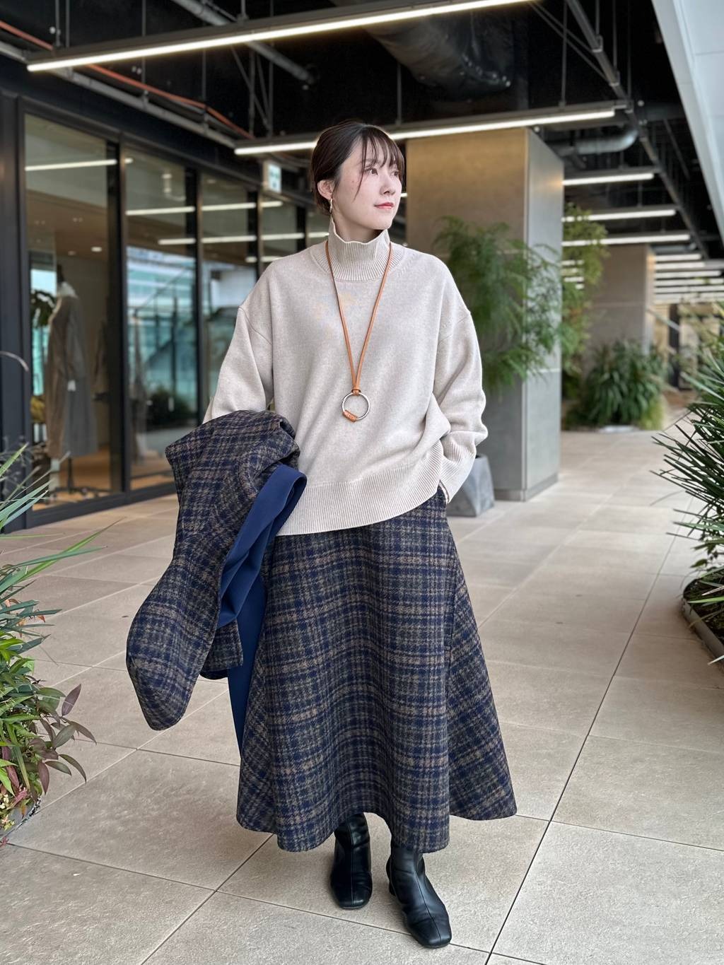 Curensologyの<CSG>カラビナリングネックレスを使ったコーディネートを紹介します。｜Rakuten Fashion(楽天ファッション／旧楽天ブランドアベニュー)6541351