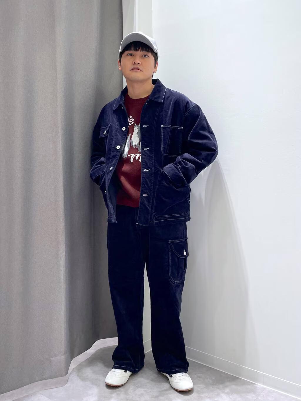 LAKOLEの【セットアップ可】ツイルコールワークジャケットを使ったコーディネートを紹介します。｜Rakuten Fashion(楽天ファッション／旧楽天ブランドアベニュー)6541401