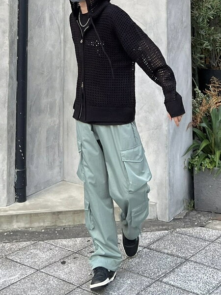 Never mind the XU / Chikashitsu+ | 【Chikashitsu +】mesh zip
