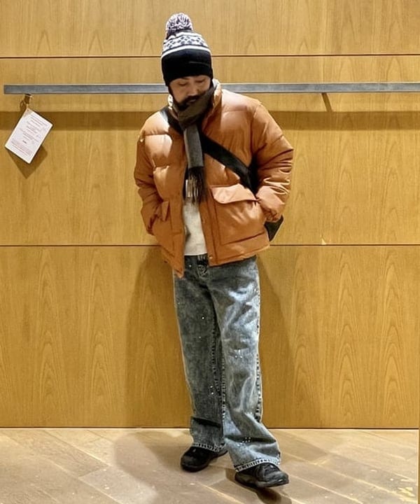 BEAMS HEARTのフェイクレザー 中綿 ブルゾンを使ったコーディネートを紹介します。｜Rakuten Fashion(楽天ファッション／旧楽天ブランドアベニュー)6542528