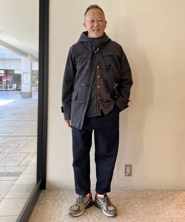 BEAMS HEARTの【4サイズ展開/定番/防寒】ジップ ダッフル コート 25AW (S～XLサイズ) 秋冬 冬アウターを使ったコーディネートを紹介します。｜Rakuten Fashion(楽天ファッション／旧楽天ブランドアベニュー)6542560