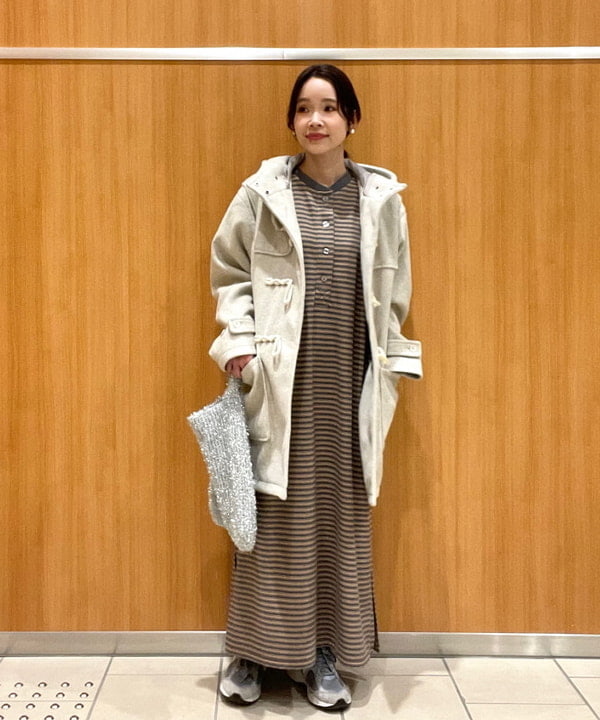 BEAMS HEARTのミドル ダッフルコートを使ったコーディネートを紹介します。｜Rakuten Fashion(楽天ファッション／旧楽天ブランドアベニュー)6543625