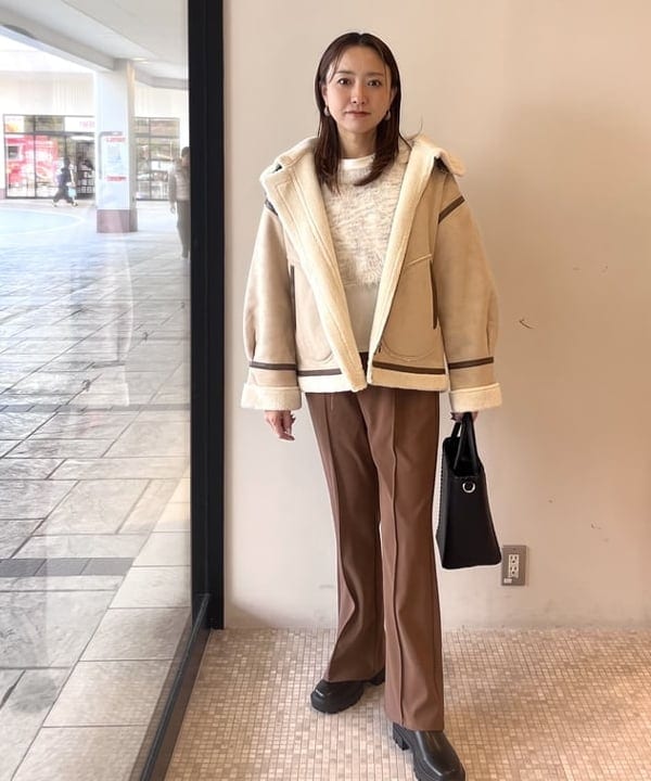 BEAMS HEARTのミックスシャギーベスト * カットソー(セットアイテム)を使ったコーディネートを紹介します。｜Rakuten Fashion(楽天ファッション／旧楽天ブランドアベニュー)6543634