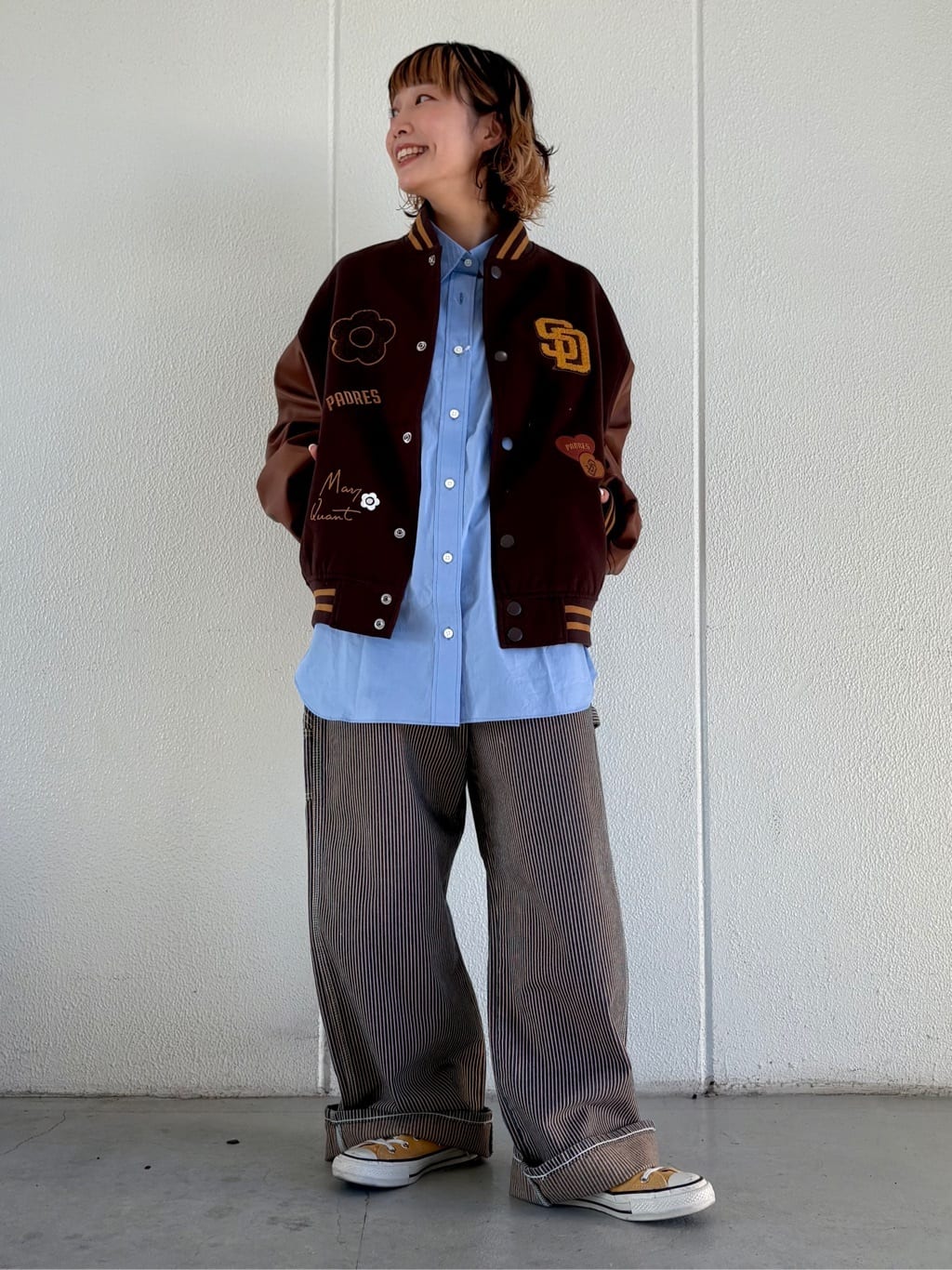FREAK'S STORE | MLB×MARY QUANT PATCH STUDIUM JACKET/パッチ