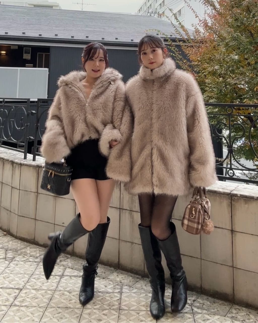 ミドルフェイクファージャケットone afteranotherNICECLAUP one after another NICE CLAUP｜ミドルフェイクファージャケット