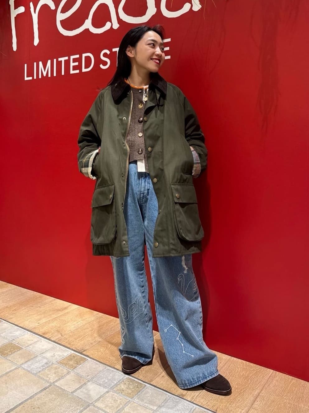 FREAK'S STORE | 別注OS Beaufort ピーチスキン custom lining 25AW