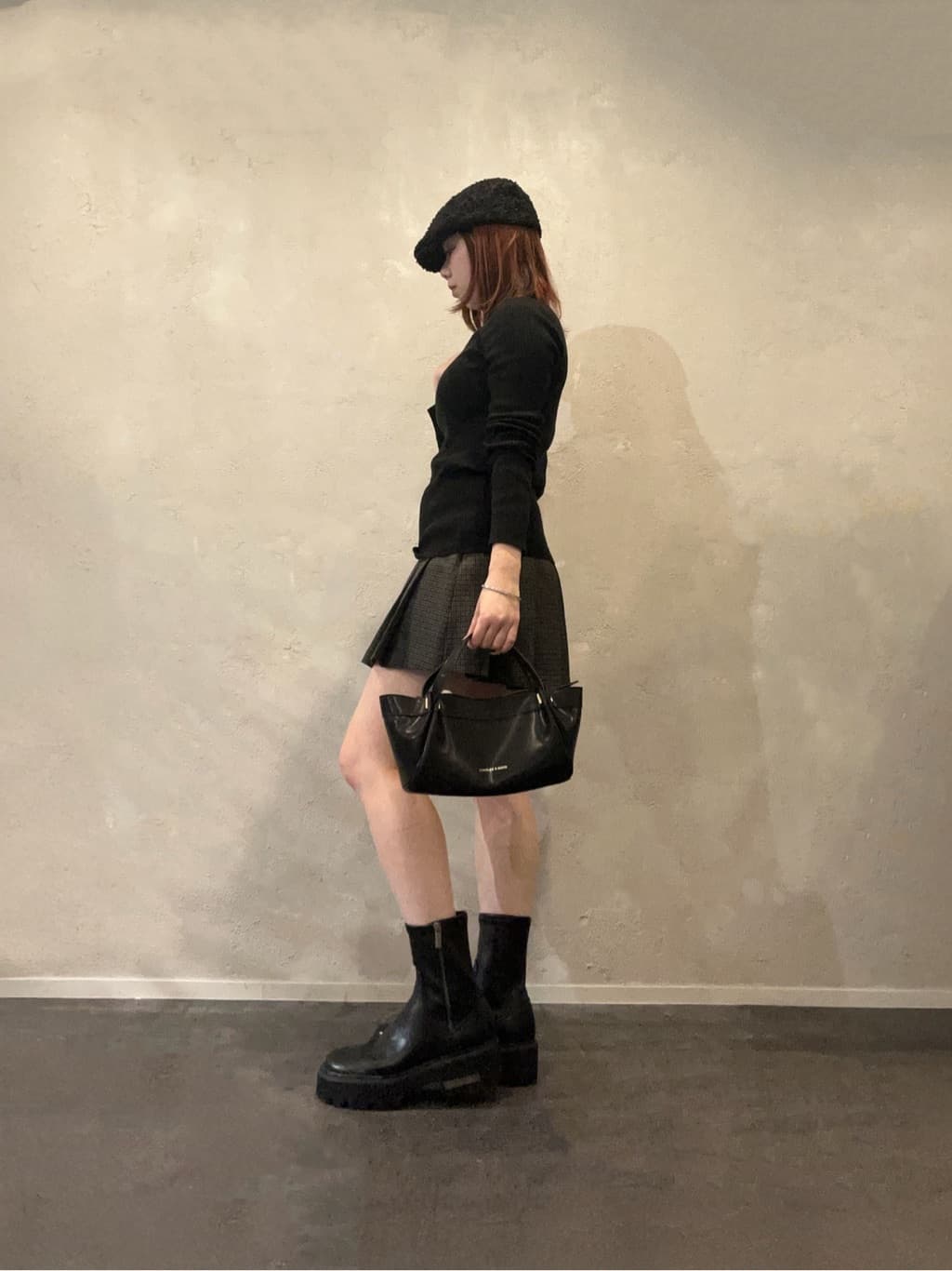 CHARLES & KEITH | サイドジップ アンクルブーツ | Rakuten Fashion