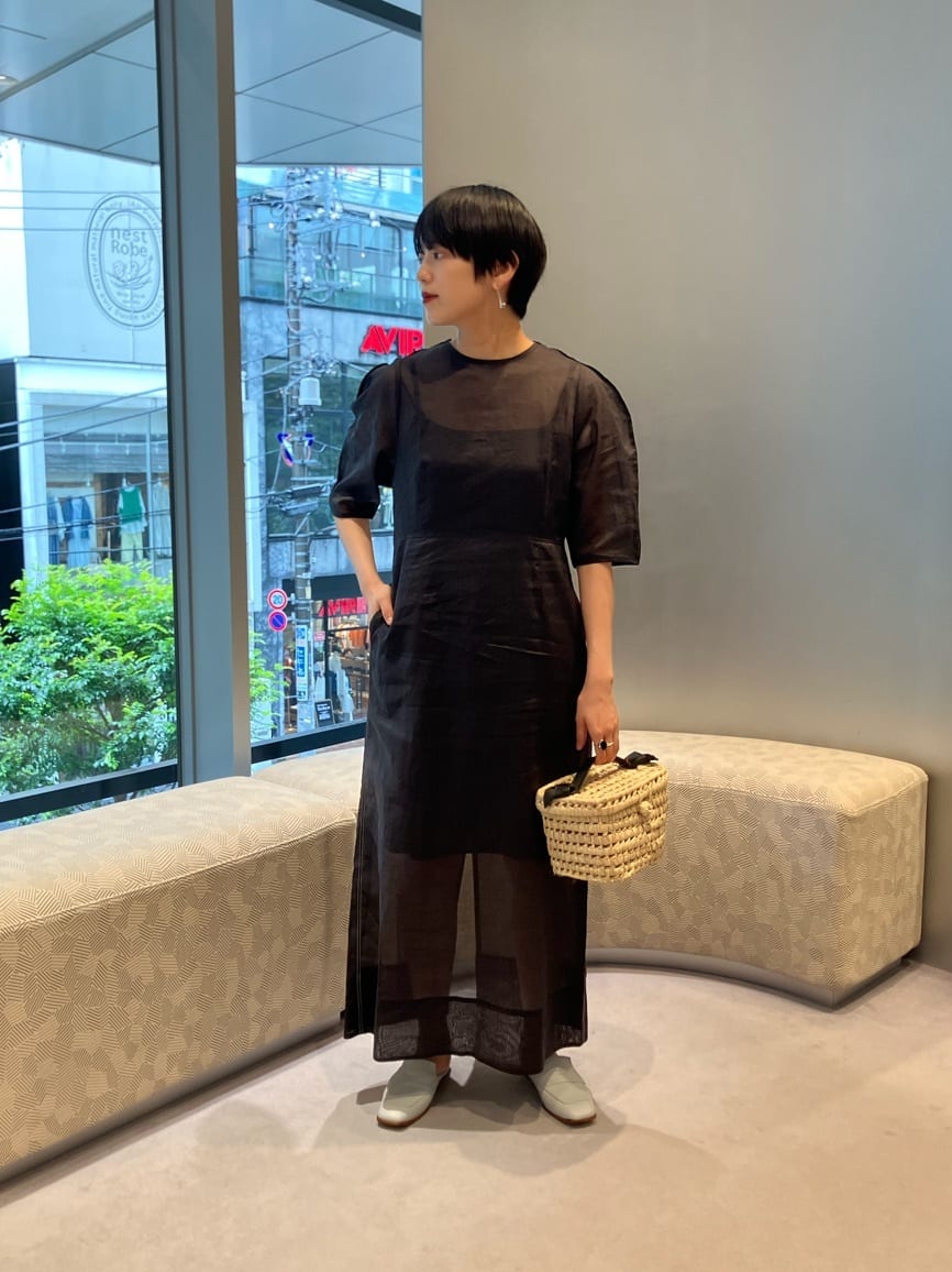 UNITED ARROWS LTD. OUTLET | <6(ROKU)>スケ ボリューム ワンピース