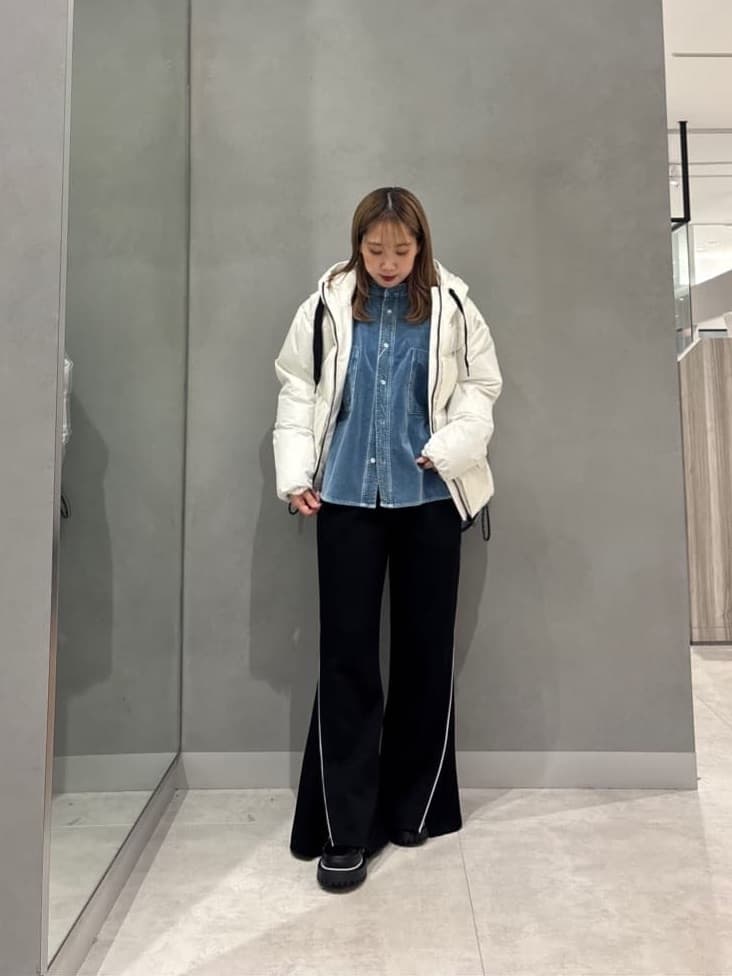 Vinのメッシュドロスト中綿ブルゾンを使ったコーディネートを紹介します。｜Rakuten Fashion(楽天ファッション／旧楽天ブランドアベニュー)6545898