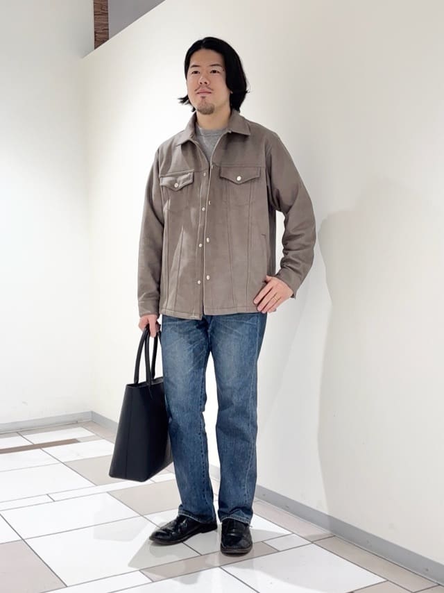 TAKEO KIKUCHIの【JUST ONE LAYER】ダウンファブリック ブルゾンを使ったコーディネートを紹介します。｜Rakuten Fashion(楽天ファッション／旧楽天ブランドアベニュー)6546141