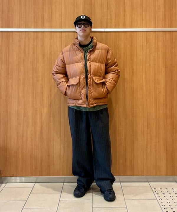 BEAMS HEARTの起毛 ストライプ 2タック ワイドパンツを使ったコーディネートを紹介します。｜Rakuten Fashion(楽天ファッション／旧楽天ブランドアベニュー)6547949