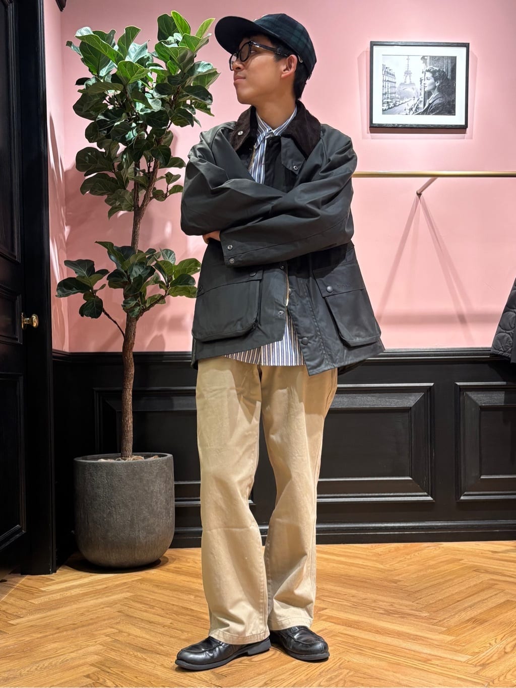DRESSTERIORのbarbour (バブアー)os bedale wax jacket|ジャケットを