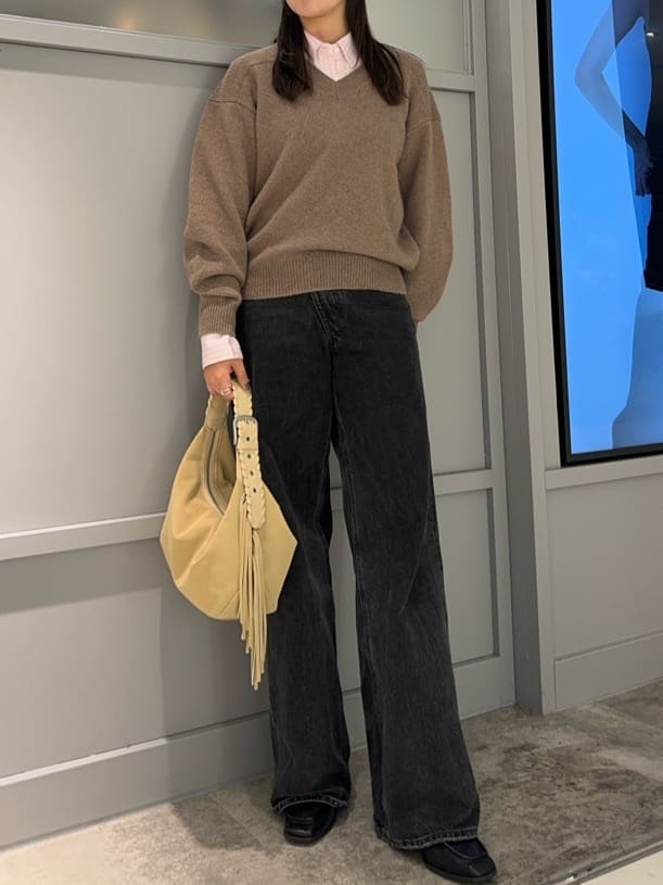 moussyのSTRIPED FIT シャツを使ったコーディネート | Rakuten Fashion 