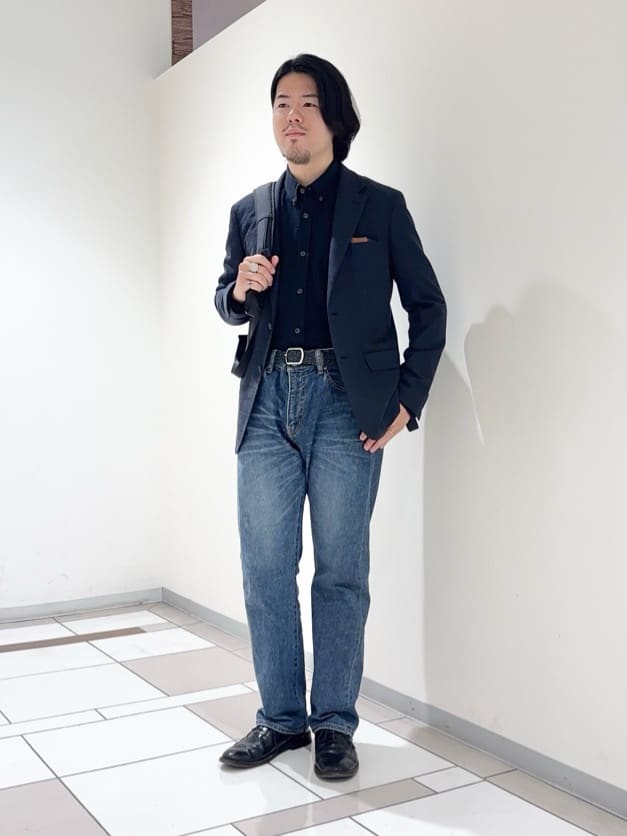 TAKEO KIKUCHIの【Sサイズ~】ラッセルメッシュ ジャケットを使ったコーディネートを紹介します。｜Rakuten Fashion(楽天ファッション／旧楽天ブランドアベニュー)6550201